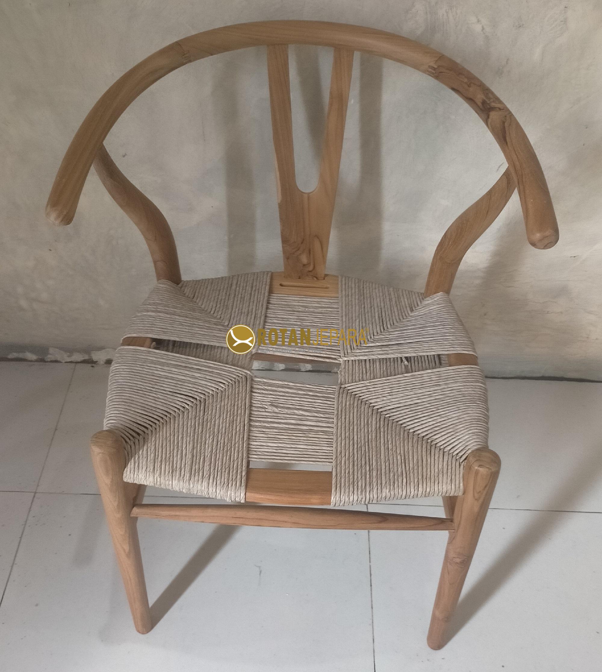 Maya woven Teak wicker Twist Chair For Hotel Dining Room Restaurant Maya woven Teak wicker Twist Chair For Hotel Dining Room Restaurant