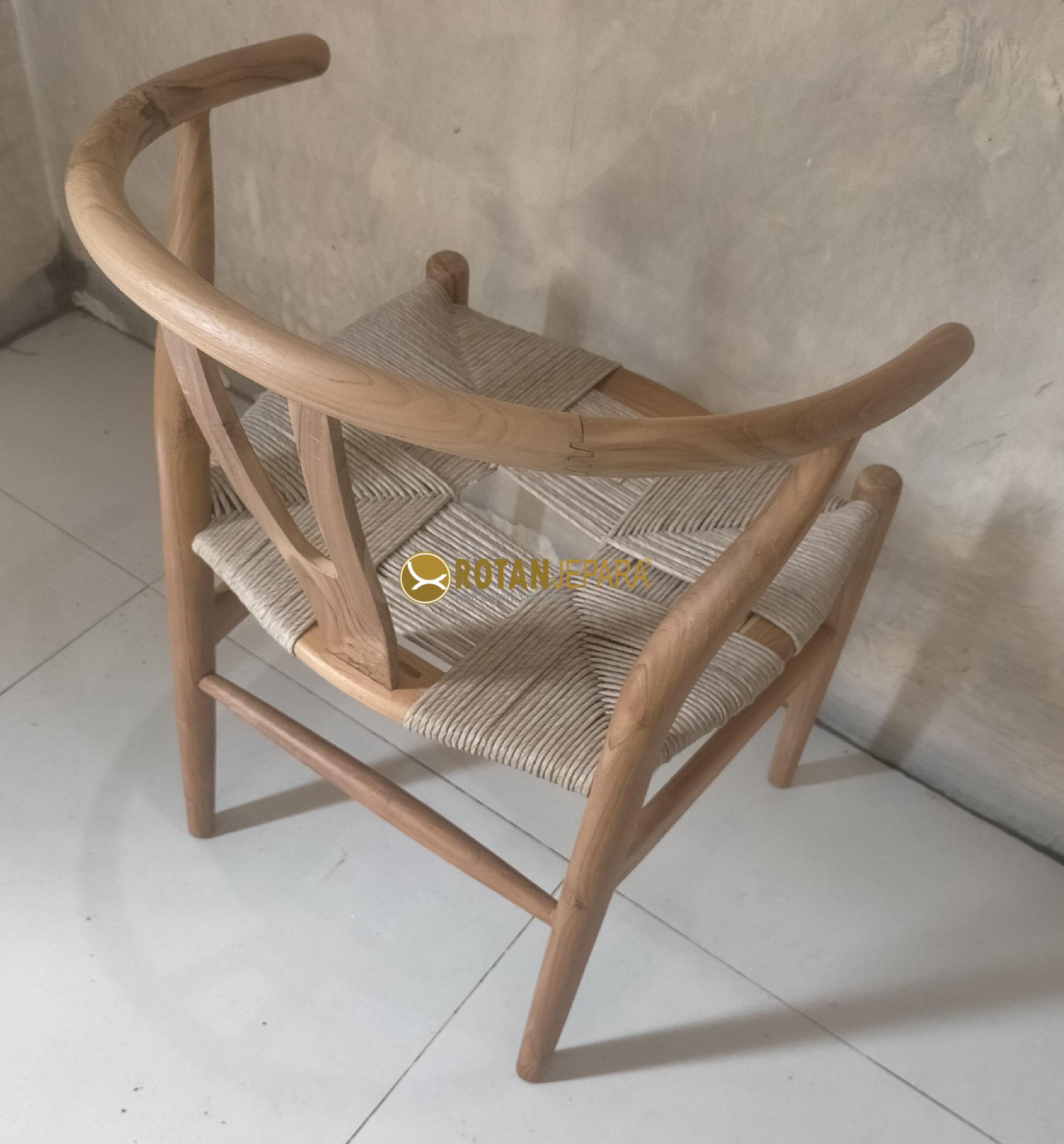 Maya woven Teak wicker Twist Chair For Hotel Kuta Beach Club Bali Maya woven Teak wicker Twist Chair For Hotel Kuta Beach Club Bali