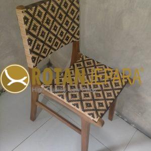 Piramide Dining Chair Teak Wicker Outdoor Furniture Resort