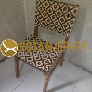 Piramide Dining Side Teak Wicker Outdoor Furniture Hotel