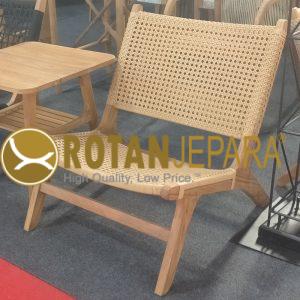 Prabowo Gemoy Woven Chair Teak Rope Furniture Restaurant Custom