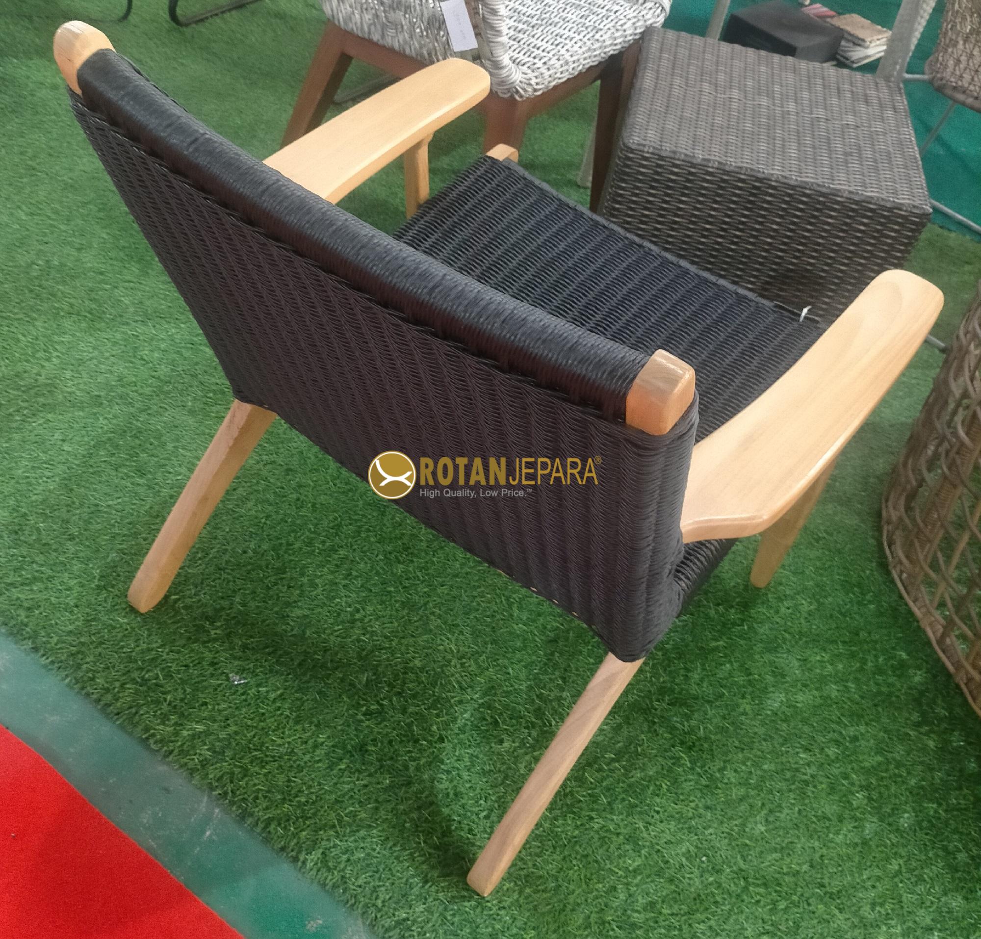 Prabowo Gemoy Woven Chair Teak Twist Furniture Resort Custom Made Prabowo Gemoy Woven Chair Teak Twist Furniture Resort Custom Made