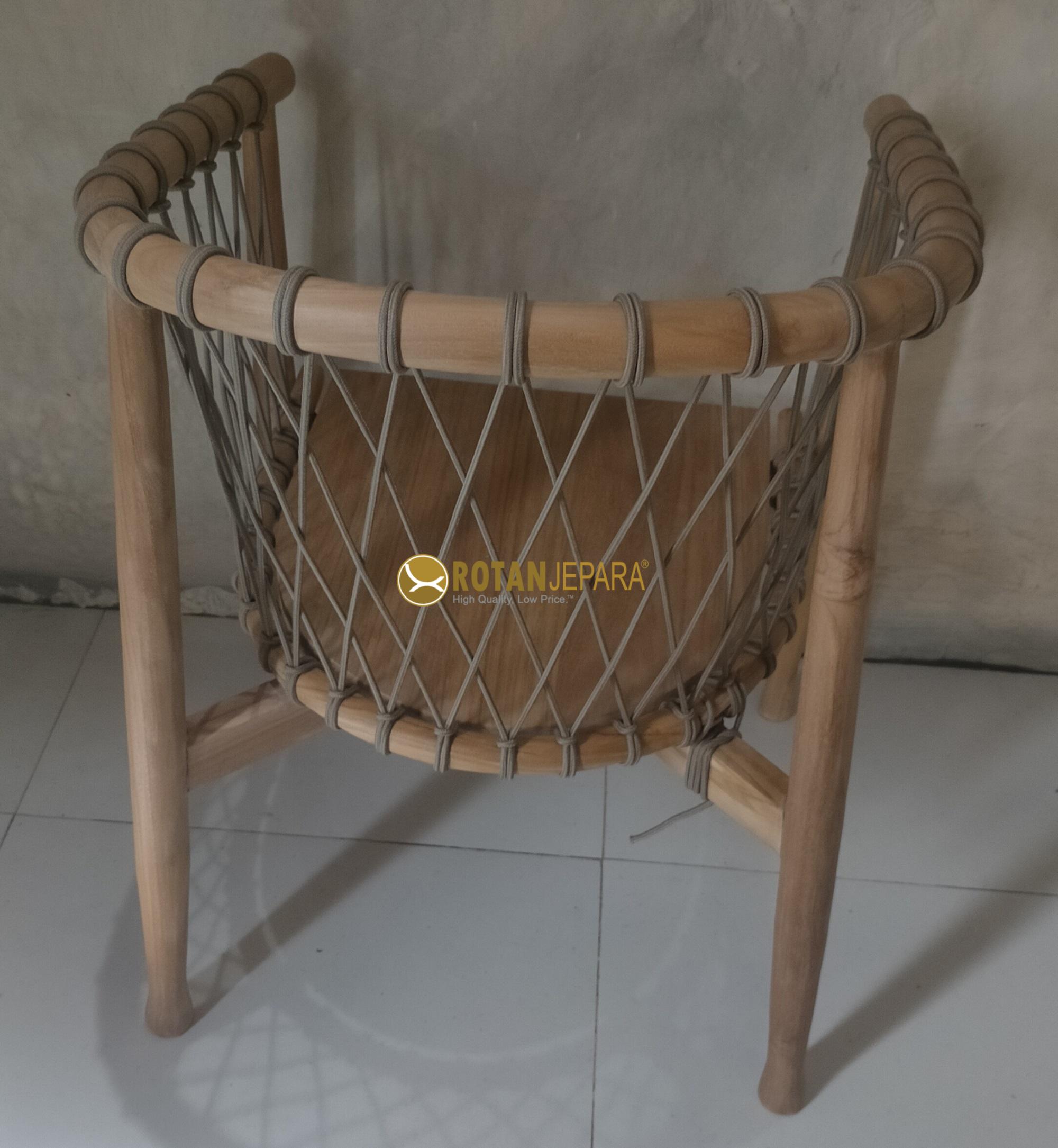 Romansa Kursi Tangan Jati Anyaman Rope Mebel Ruang Makan Apartemen Romansa Kursi Tangan Jati Anyaman Rope Mebel Ruang Makan Apartemen