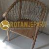 Romansa Kursi Tangan Jati Anyaman Rope Mebel Ruang Makan Hotel