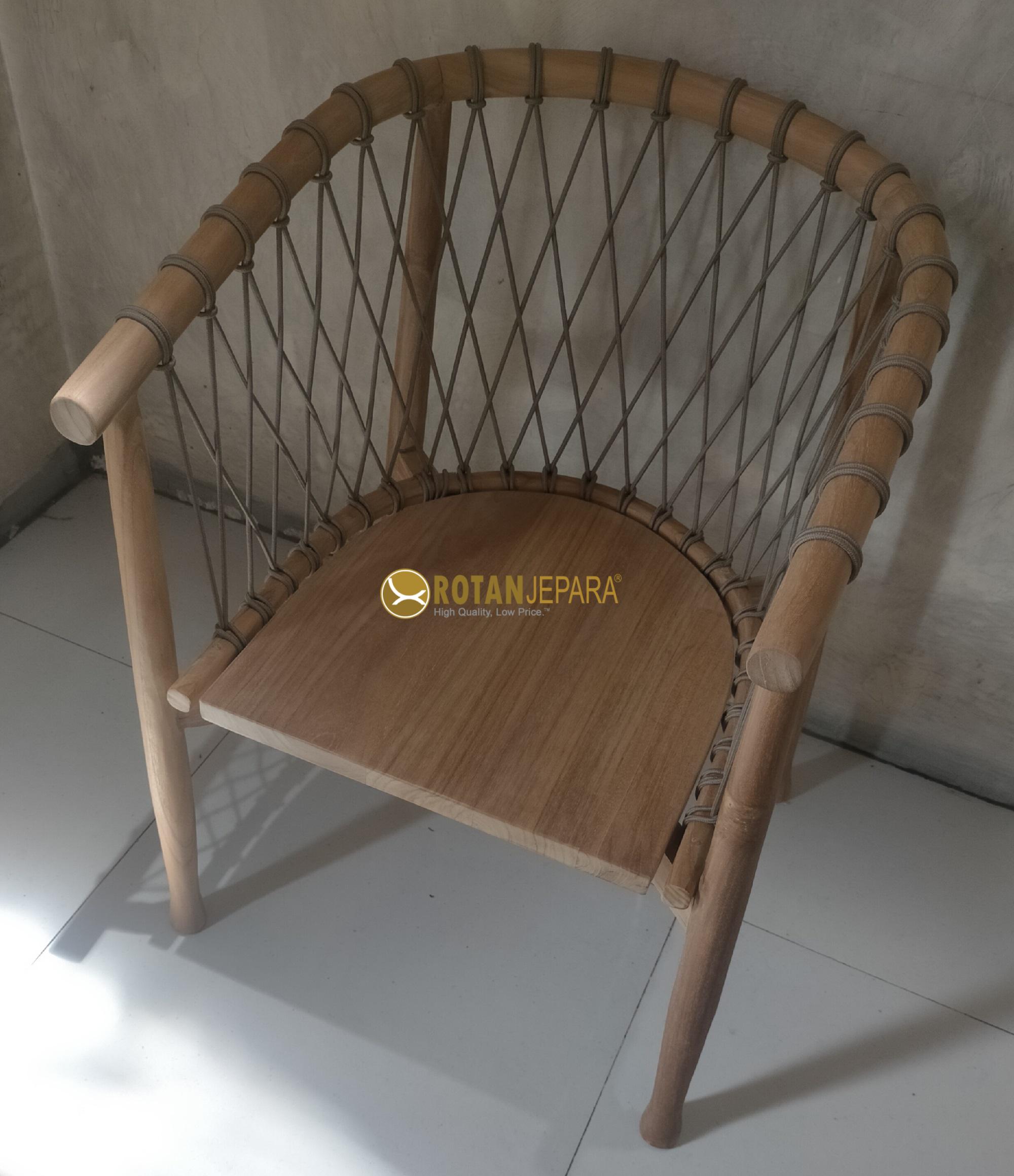 Romansa Kursi Tangan Jati Anyaman Rope Mebel Ruang Makan Hotel Romansa Kursi Tangan Jati Anyaman Rope Mebel Ruang Makan Hotel