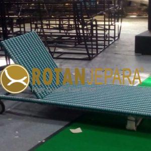 Memo Sunbed Rope Aluminum Untuk Kolam Renang Apartemen