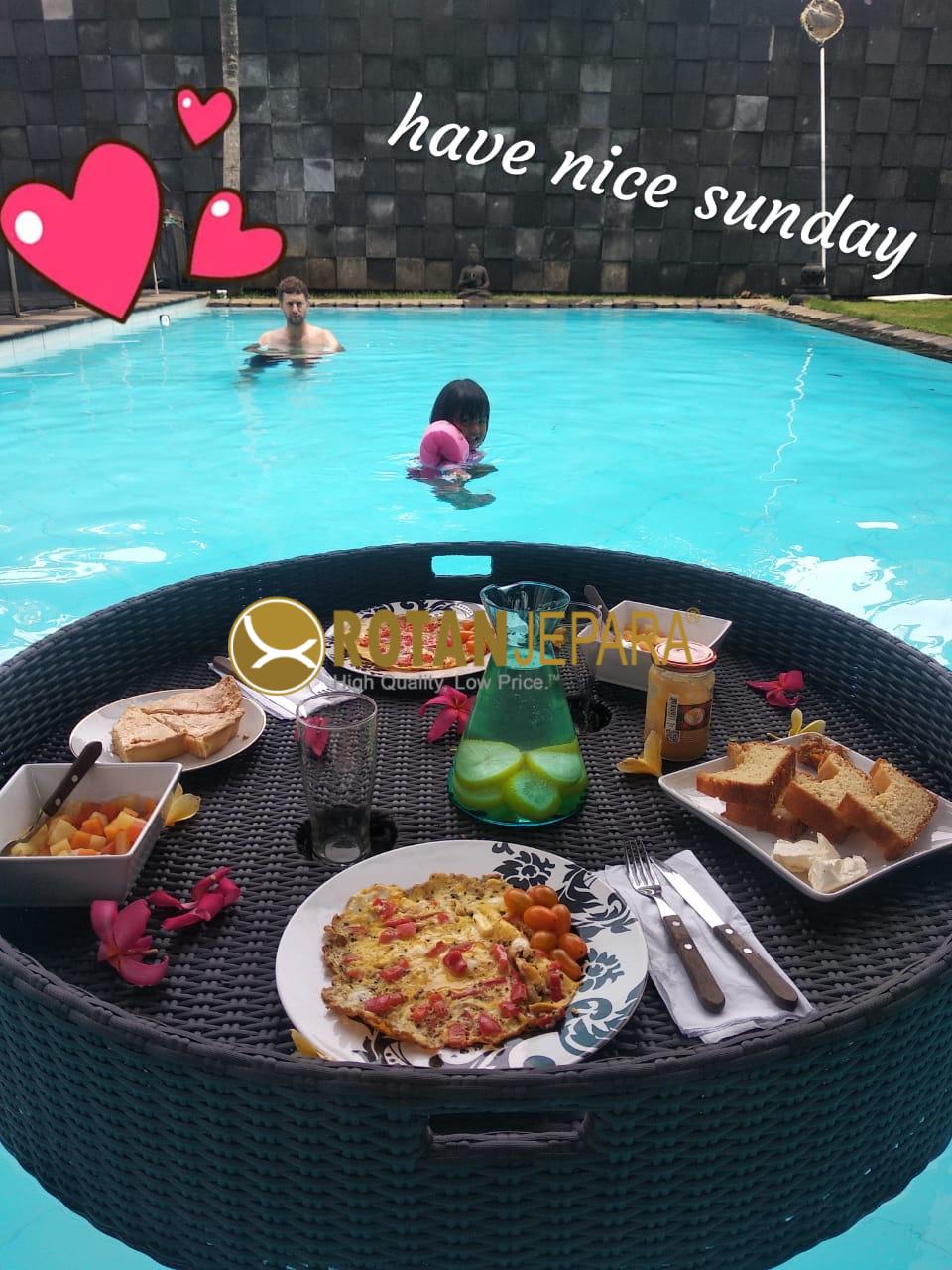 Testimonial Floating Tray Mrs. Lucky Chakra Naga