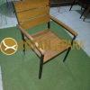 Kursi Kayu & Besi Minimalis Outdoor – Kokoh, Elegan, dan Serbaguna