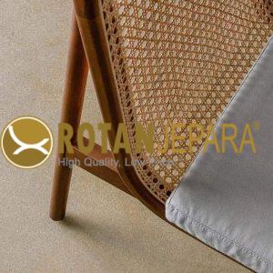 Kursi Santai Rotan Kayu Jati Minimalis Elegan – Nyaman & Estetik