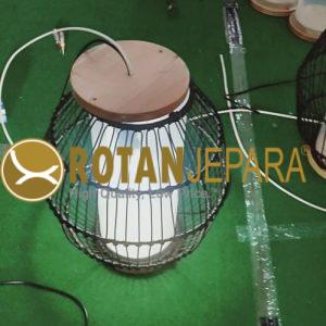 Lampu Hias Rotan Kayu Modern – Handmade Decorative Lighting