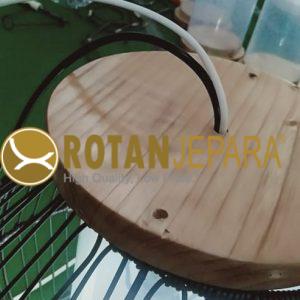 Lampu Hias Rotan Kayu Modern – Handmade Decorative Lighting