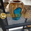Dekorasi Vas Kayu Resin Artistik – Elegan & Unik