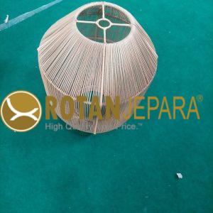 Kap Lampu Anyaman Rotan Minimalis – Handmade Decorative Lighting