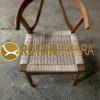 Kursi Rotan Kayu Jati Minimalis Scandinavian – Handmade Series