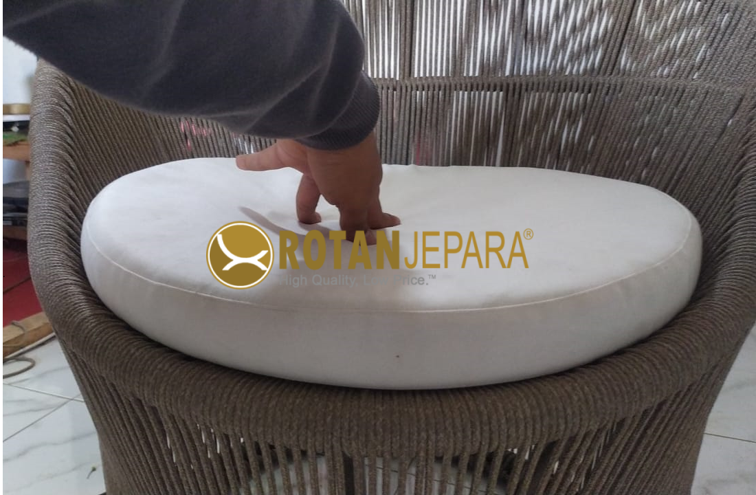 Nusantara Sofa Rope Aluminum Furniture Outdoor Quickdry Foam
