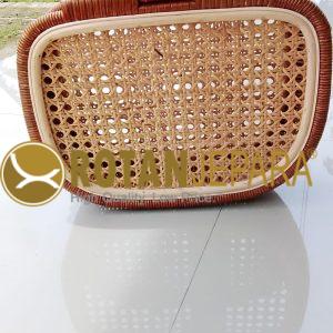 Tas Rotan Anyaman Webbing Natural – Handmade Rattan Cane Bag