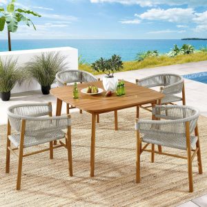 Teak Dining Set Outdoor Hotel Collection