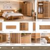 Wardrobe Hotel Slatted Classic Scandinavian Bedroom Catalog