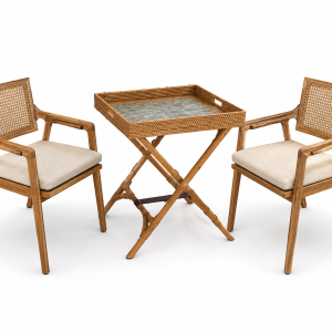Serena Folding Table Set Dining Cafe