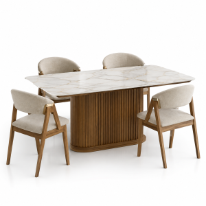 Modern Multi-Purpose Wooden Chair