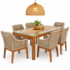 KURSI MAKAN ROTAN PREMIUM – NATURAL RATTAN DINING CHAIR FOR HOTEL, VILLA & CAFE